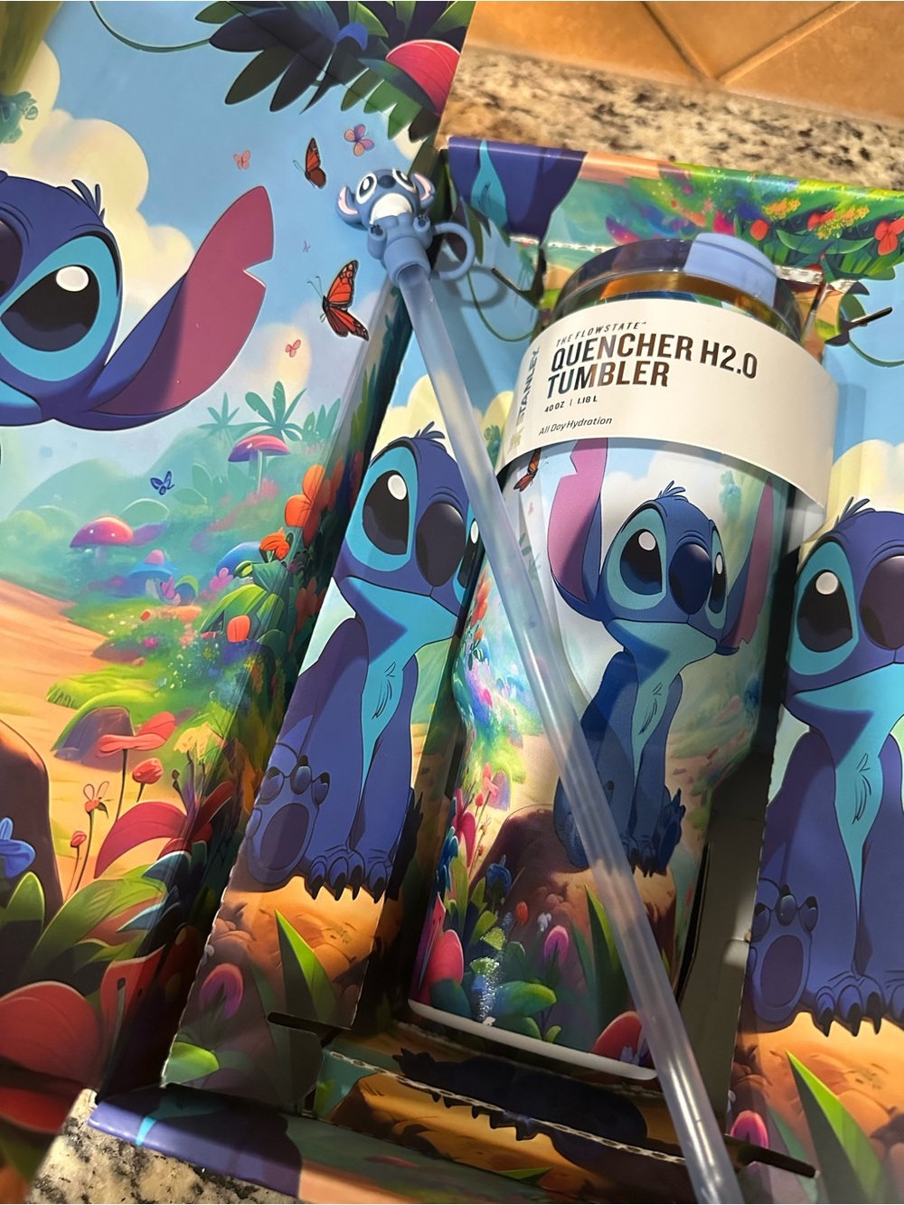 Stanley Stitch Loveshack Fancy 40 ounce NIB